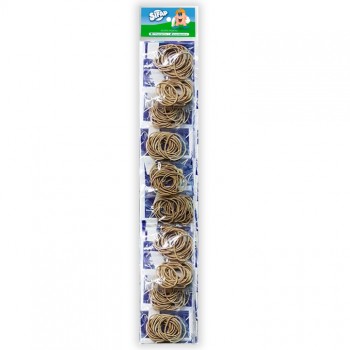 Bandas elasticas natural tira x10 bolsas