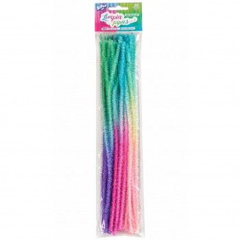 Limpia Pipas degradé x 20 uds