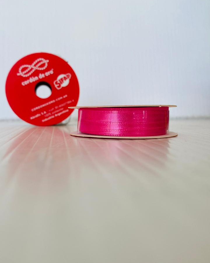 CINTA DE TELA FUCSIA Nº1
